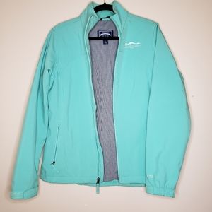 Lauren James Preptec Jacket Aqua Large
